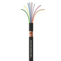 Cabo Manga 8X26 Awg - Com Blindagem Preto - 1 Metro