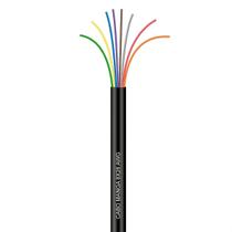 Cabo Manga 8x26 AWG sem Blindagem Preto 5 metros Cabo Manga 8x26 AWG sem Blindagem Preto 5 metros