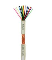 Cabo Manga Blindado 26 AWG Tiaflex - 50 metros (Selecione o número de Vias)