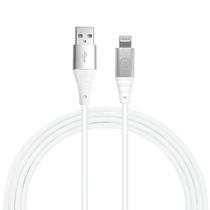 Cabo MFi Hard Cable em TPE 2m Branco