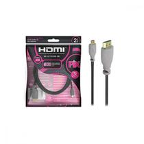 Cabo Micro-Hdmi/Hdmi 2.0 4K Hdr19P 2M