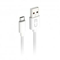 CABO MICRO USB 2.0 AM x USB 1m BRANCO CB-M11WHX C3 PLUS