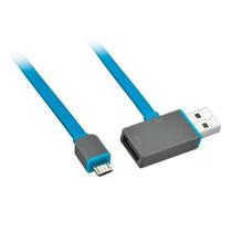 Cabo Micro Usb 2.0 Am X Usb 1M Flat C/ Saida Extra ul