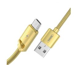 Cabo Micro Usb 2.1 - Gold Metálico Smartphone