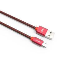 Cabo Micro USB 2,0A 2m CB-200RD Vermelho - C3TECH