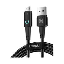 Cabo Micro USB De Carregamento Rápido Samsung S10 24A Toocki Com LED Para Carregador De Celular E