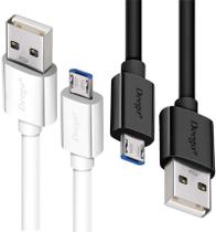 Cabo Micro USB DEEGO Extra Longo - 2m e 3m para Carregador Android