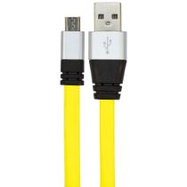 Cabo Micro USB Flat Celular de Silicone Carregador e Dados