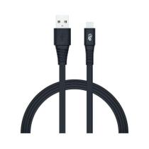 Cabo Micro USB I2GO Flexível Basic Flat Preto 1,2m