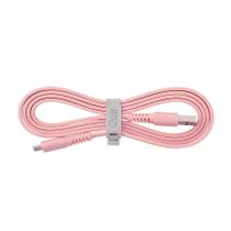 Cabo Micro USB I2GO Flexível Basic Flat Rosa 1,2m