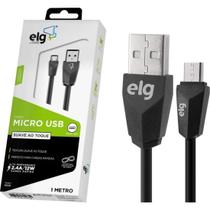 Cabo Micro USB M510 1m Preto ELG Cabo Micro USB M510 1m Preto ELG
