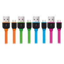 Cabo Micro USB Multilaser Smarto GO 5 PIN Sortido WI298 Cabo Micro USB Multilaser Smarto GO 5 PIN Sortido WI298