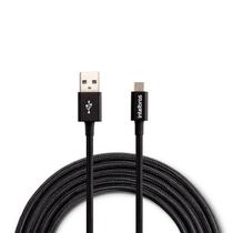 Cabo micro USB Nylon Preto 1,5m EUAB15NP - Intelbras