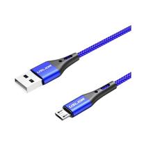 Cabo Micro USB Roxo De Carregamento Rápido 3M Para Celulares Xiaomi Samsung Android Fios De