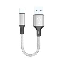 Cabo Micro USB Tipo C De Carregamento Rápido 0.25M Para iPhone 15, Samsung, Android E Power Bank