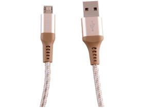 Cabo Micro USB Universal 1,5m Ultraresistente Geonav MIC15G
