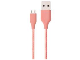 Cabo Micro USB Universal Ultraresistente Rosa