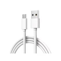 Cabo micro usb v8 android branco para carregador compatível com Xiaomi Redmi 4 4x 5 6 7 7a 9c