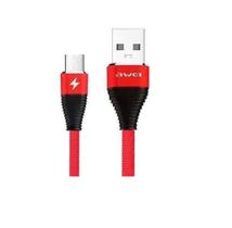 Cabo Micro Usb V8 Carregador Celular Reforçado Emborrachado - AWEI Cabo Micro Usb V8 Carregador Celular Reforçado Emborrachado - AWEI