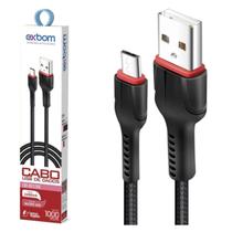 Cabo Micro Usb V8 Turbo 1M Ultra Performance Exbom Preto
