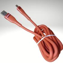 Cabo Micro V8 Celular Carregador e Transferência de Dados USB / 2 metros reforçado 5.2A Turbo