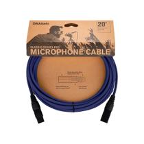 Cabo Microf XLR Azul Escuro Classic DAddario PW-CPMIC-20DBU Cabo Microf XLR Azul Escuro Classic DAddario PW-CPMIC-20DBU