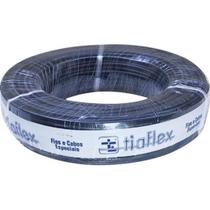 Cabo Microfone Balanceado AfT Ofhc 2 X 22Awg Preto Tiaflex