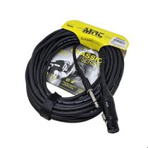 Cabo Microfone Desbalanceado Mac Cabos 9.15M 30Ft/ Classic