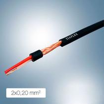 Cabo Microfone Estereo Blindagem 2x0.20 - 30 Metros