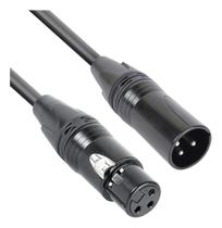 Cabo microfone mesa de som xlr macho xlr fêmea 2 metros sonn