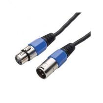 Cabo Microfone Mxt Cannon Macho e Cannon Fêmea Preto 5M