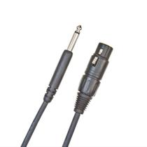 Cabo Microfone P10-XLR Fêmea D Addario Classic PW-CGMIC-25 F035