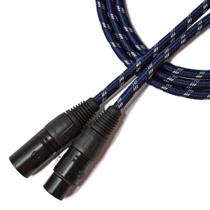 Cabo Microfone Santo Angelo XLR x XLR Textil NinjaLW TX 20FT 6,10 metros Cabo Microfone Santo Angelo XLR x XLR Textil NinjaLW TX 20FT 6,10 metros