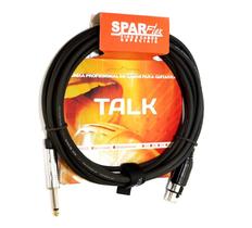 Cabo microfone Talk Desbalanceado - 5 metros Cabo microfone Talk Desbalanceado - 5 metros