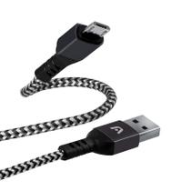 Cabo MicroUSB para USB 1.8M Dura Form Nylon Preto ARGCB0021WT Argom