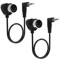 Cabo MIDI FORE TRS 3,5 mm para MIDI de 5 pinos DIN 60 cm, pacote com 2