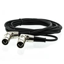 Cabo MIDI Profissional Pontas Metálicas 90/90 Graus