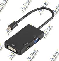 Cabo Mini Displayport Para Vga Hdmi Dvi Tomate