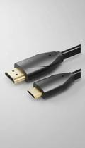 Cabo Mini HDMI para HDMI 4K 60fps 1m Cabo Mini HDMI para HDMI 4K 60fps 1m