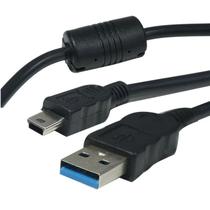 Cabo Mini Usb 1,8m 3.0 V3 C/ Filtro P/ Controle Ps3 Camera