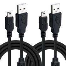 Cabo Mini USB 2.0 Mcbazel 3 m, 2 unidades, para controle de PS3