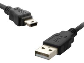 Cabo Mini USB 5 Pinos 1,5m - Multilaser WI197