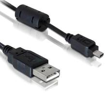 Cabo Mini USB 8 Pinos para Câmeras Olympus e Sony Selecionadas
