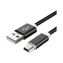 Cabo Mini USB Para Transferência Rápida De Dados E Carregamento Para MP3, MP4, DVR De Carro, GPS,