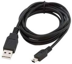 Cabo Mini Usb V3 P/ Ps3 C Filtro Alta Velocidade 1,5 Metros. Cor Preto