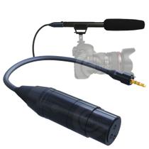 Cabo Montado Para Sistema Sennheiser e Sony Com P2 Stereo Com Rosca X Femea de Linha XLR - Comercial Eletro