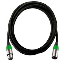 Cabo Montado Profissional XLR Balanceado Macho / Femea Para Microfone 7 Metros