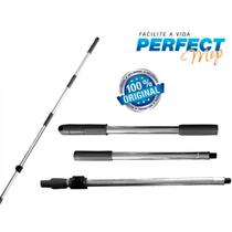 Cabo Mop Perfect Pro 360 Move Esfregão Giratório 1,60m Aço Inox 972375