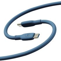 Cabo Motorola TurboPower Silicone 5A Azul USB-C para C 100W