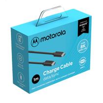 Cabo Motorola Usb-C Para Usb-C 2M Moto G8 G9 G20 G100 - Orig